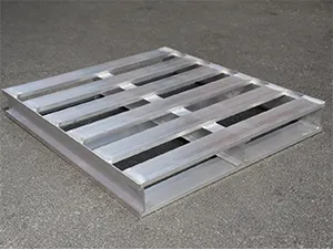 Aluminum pallets