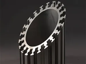 Aluminum profile for snow removal equipment, 6005-T6