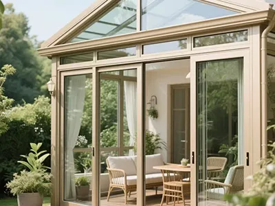 Aluminum doors and windows