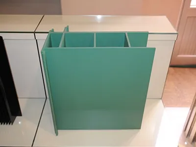 Large cross-section curtain wall profiles