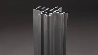 Profile for roof connection of subway carriage