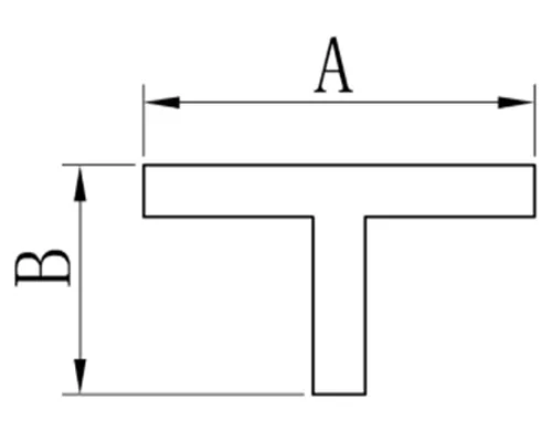 Extruded Aluminum T-Bar